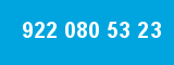 922 080 53 23